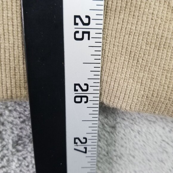 Womens Goodfellow Tan Tie Dye Pullover Sweatshirt Crew Neck Cotton Blend S - Picture 5 of 5